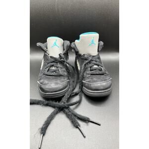 Jordan 5 Retro (TD) Size 9c - 'Aqua' Toddler Sneakers HEAVILY WORN/DAMAGED/BEAT